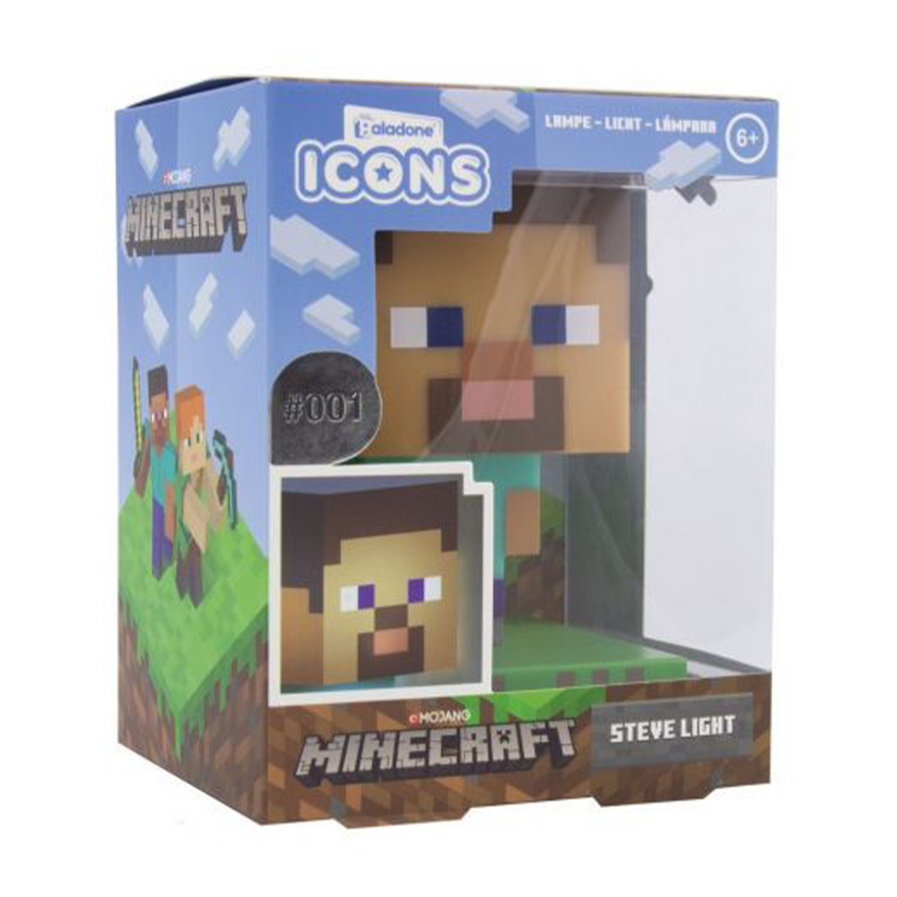 PaladonePaladone Icons: Minecraft Steve Φωτιστικόpapell.gr